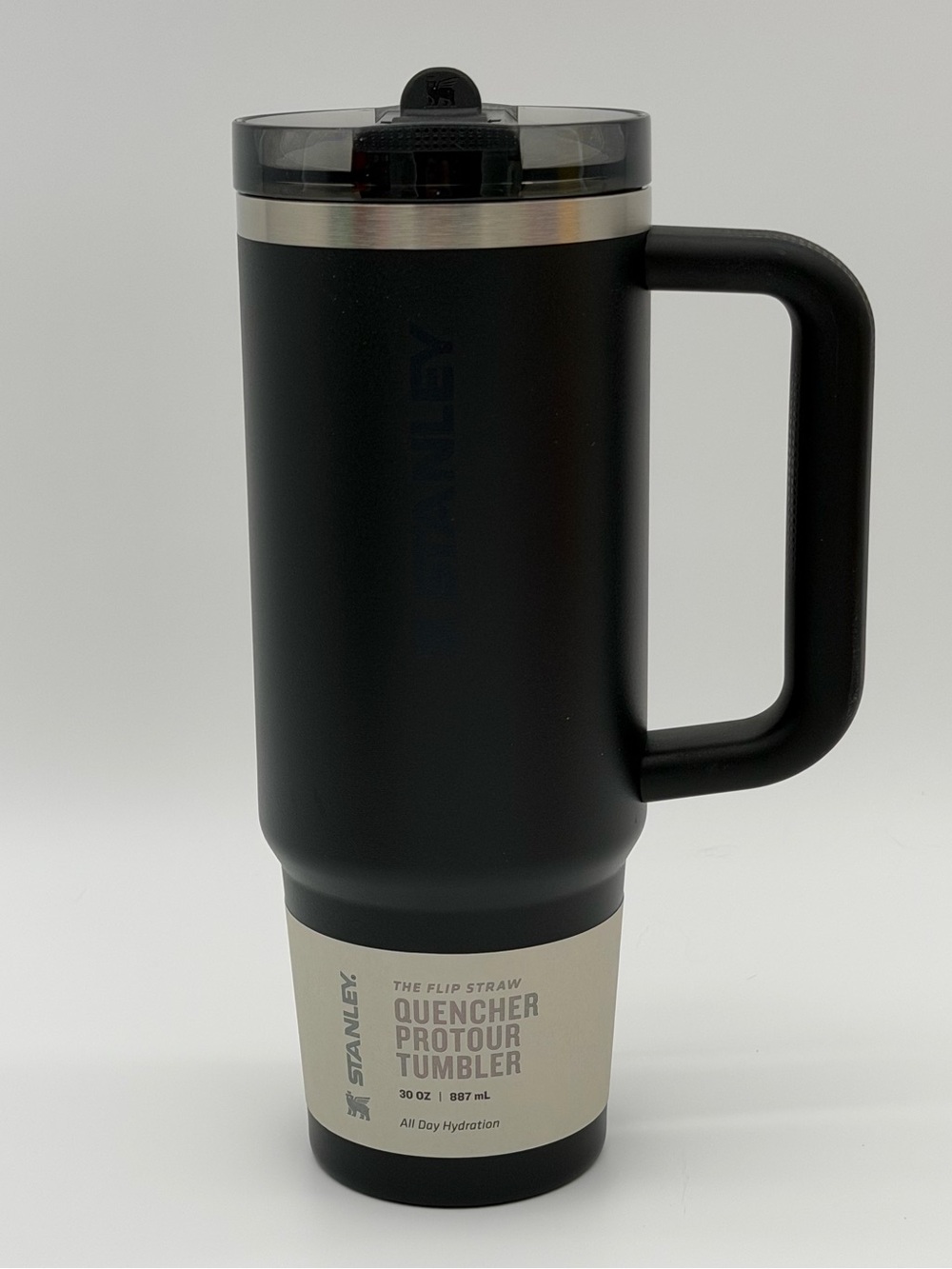 The Quencher ProTour Flip Straw Stanley Tumbler | 30 OZ Black 2.0